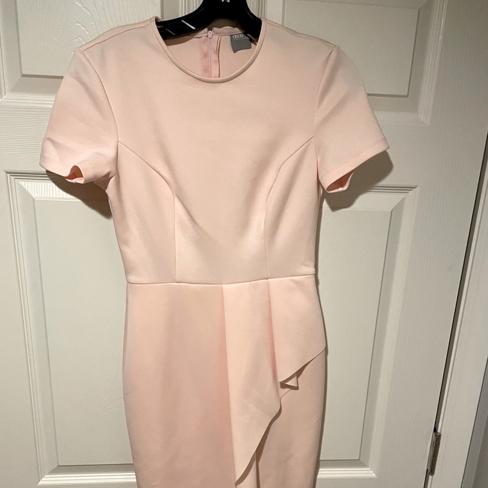ASOS pale pink dress. Size 6. EUC